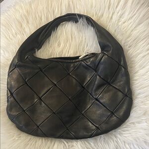 Elegant Black Quilted leather Women's Bag